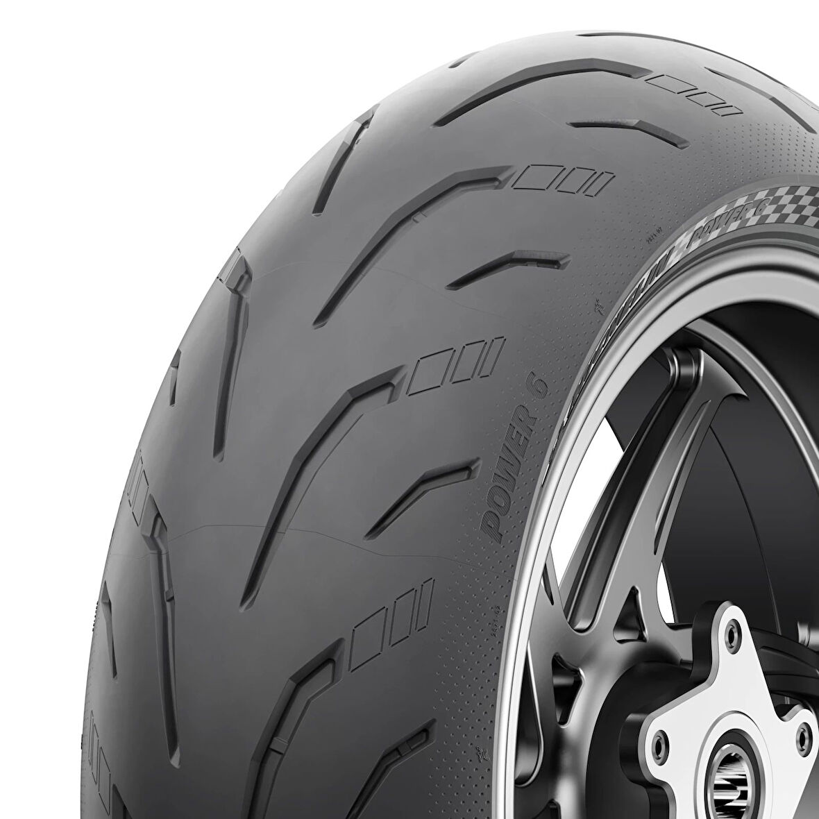 Michelin Set 120/70ZR17 58W ve 190/50ZR17 73W Power6 Arka Motosiklet Lastiği