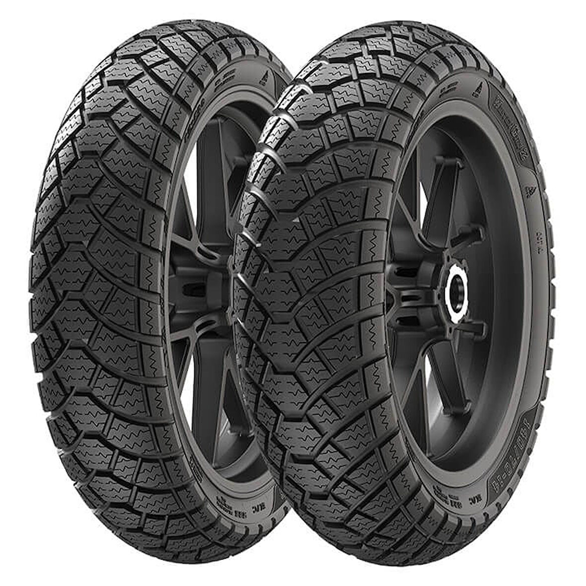 Anlas Set 120/70-15 ve 150/70-13 SC500 Ön Arka Takım Scooter Kış Lastiği