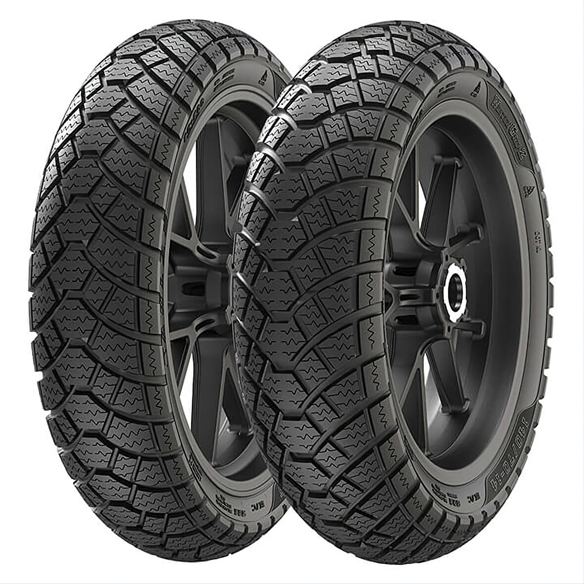 Anlas Takım Rks Newlight 125 130/60-13 ve 130/60-13 SC500 Winter Grip-2 Ön Arka Set Lastik