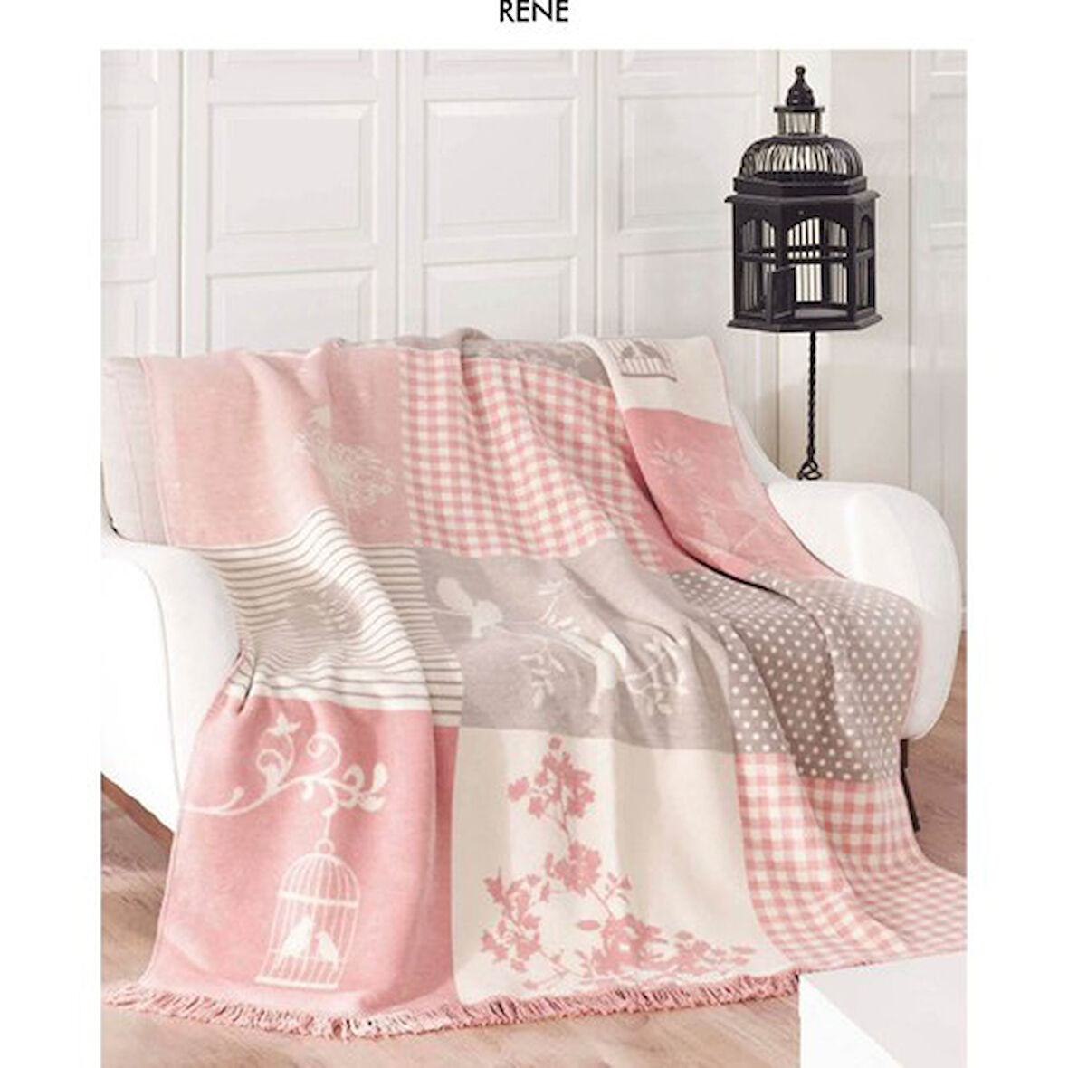 Aksu Pamuklu Battaniye 150X200 Pp Rene