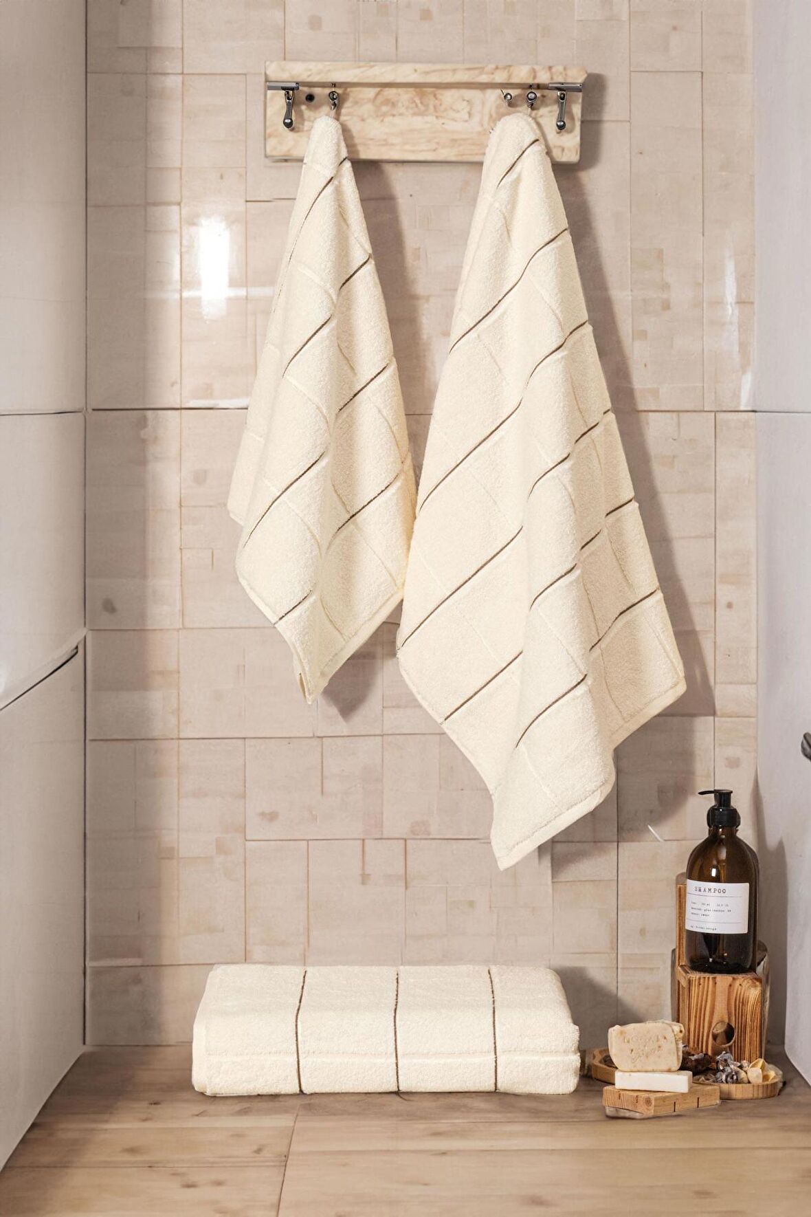 Varol KareMicro Cotton Banyo Havlusu 70X140cm