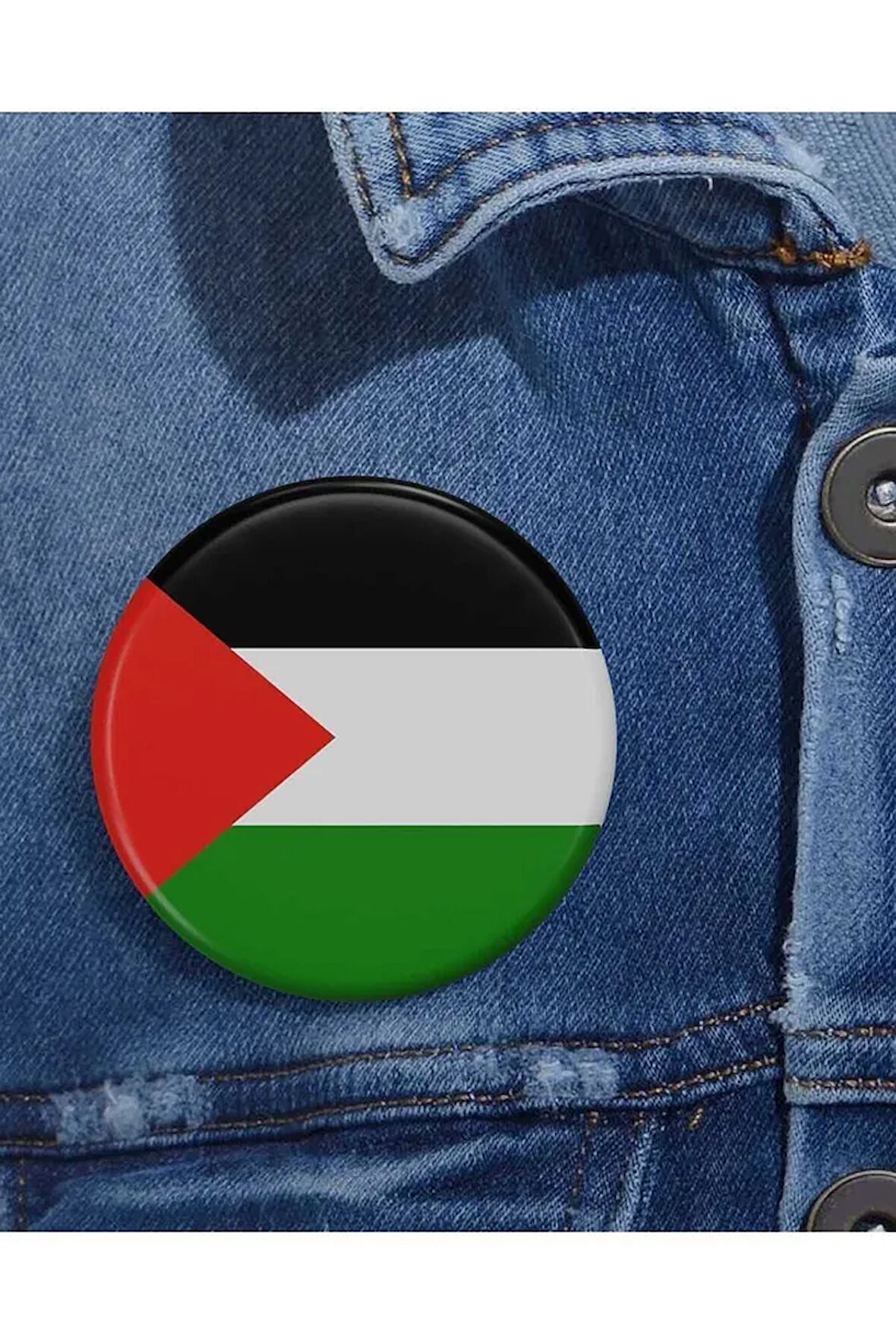 Filistin Temalı Özel Şık Tasarım Yeni Rozet 20 Adet