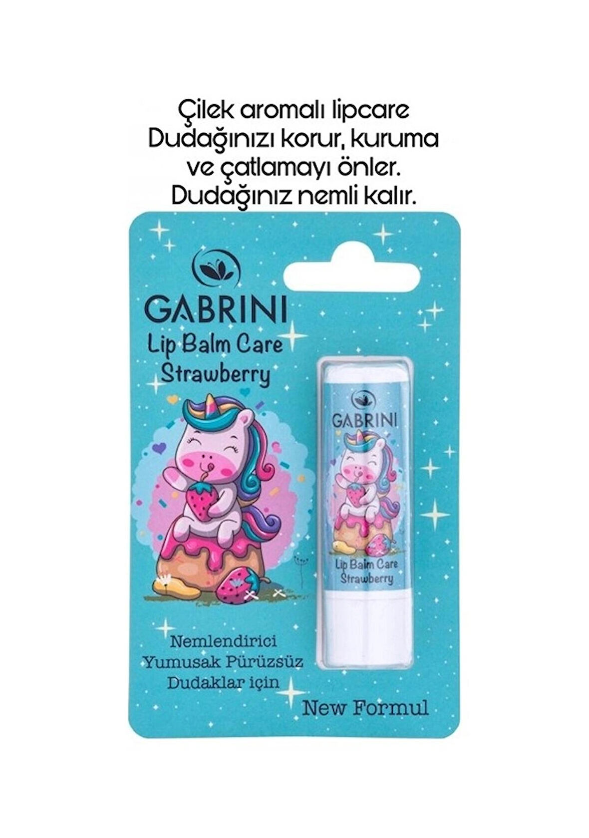 Gabrini Lip Balm Care Strawberry Dudak Bakım Kremi