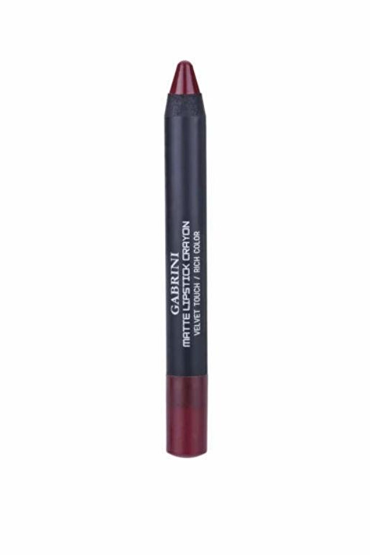 Gabrini Mat Kalem Ruj - Matte Lipstick Crayon 11