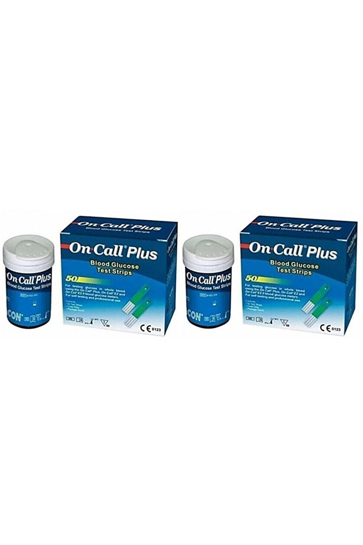 Şeker Ölçüm Cihazı Stribi Şeker Ölçüm Test Strip 2 Kutu ( 50 X 2 = 100 Adet)