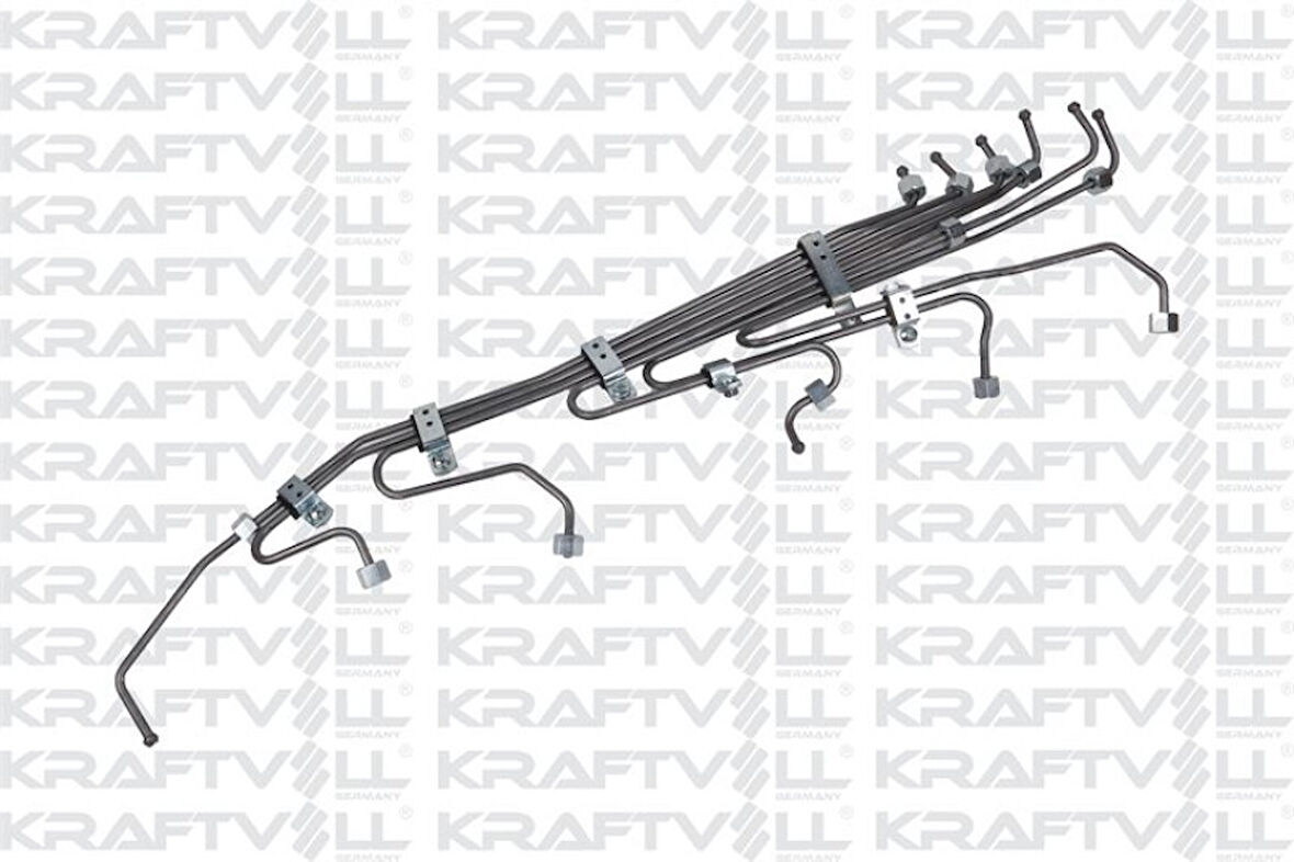 Man Truck Enjektor Boru Takımı Man Tga18.410-460 D2866-2876 - Kraftvoll 10040344