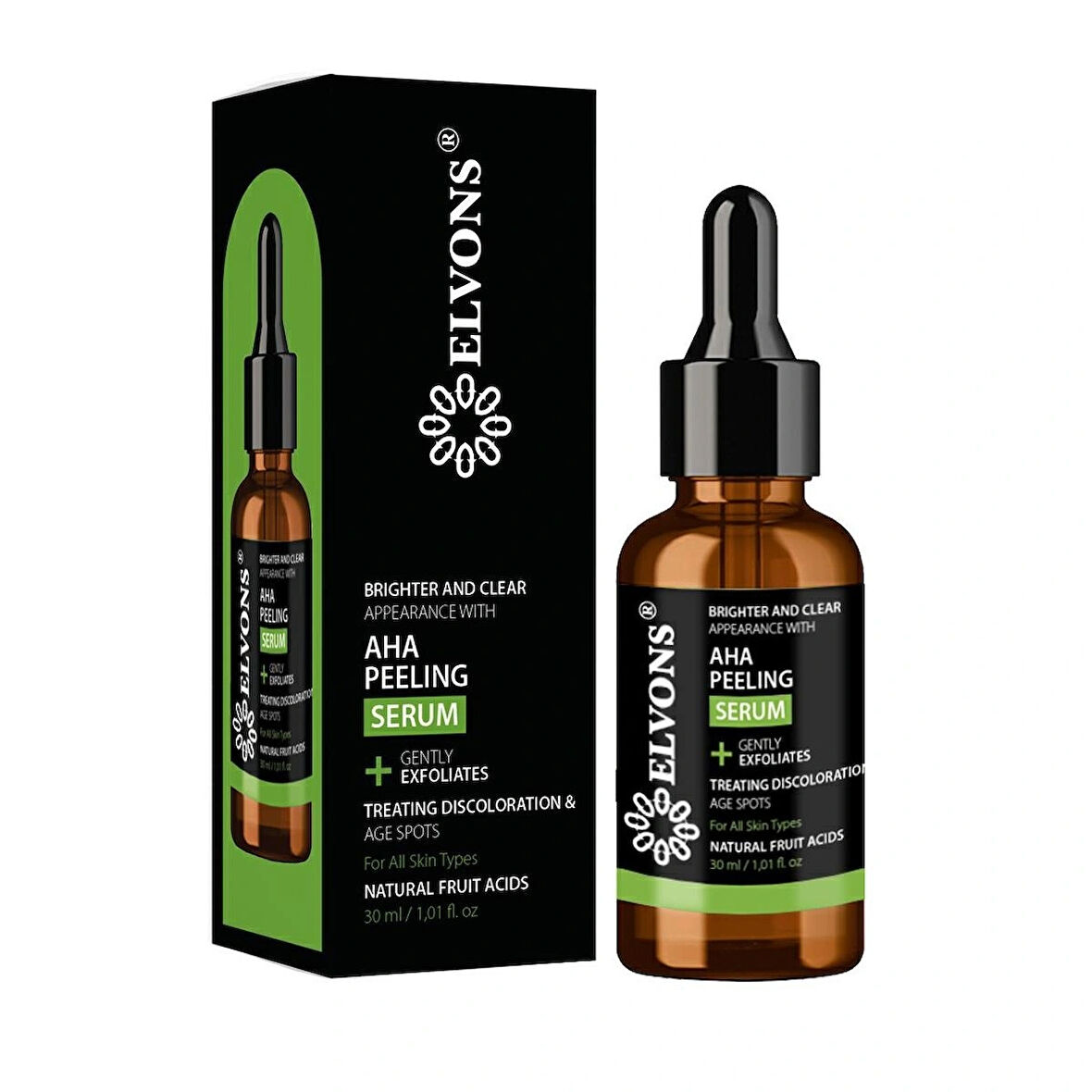AHA PEELING SERUMU VEGAN- 30 ML