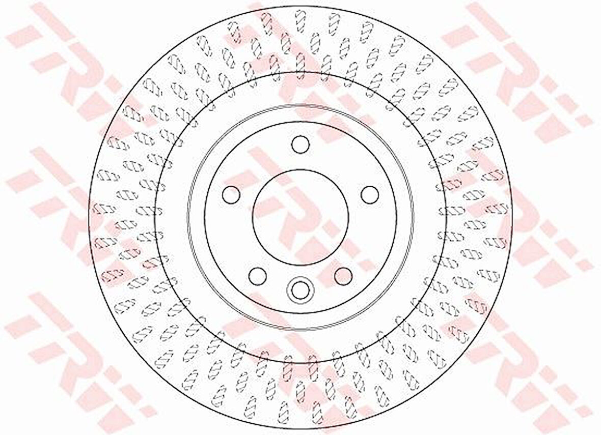 Bmw Fren Diski Arka - Fren Diski Arka - Trw Df6528s