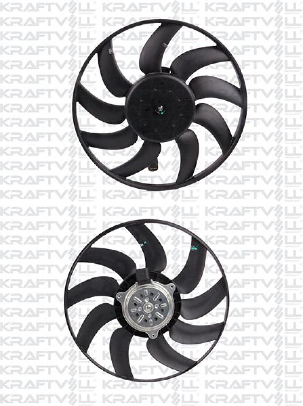 Vag Fan Motoru 400w 400mm Audı A4 13>16 A5 12> Q5 13> - Kraftvoll 08120082