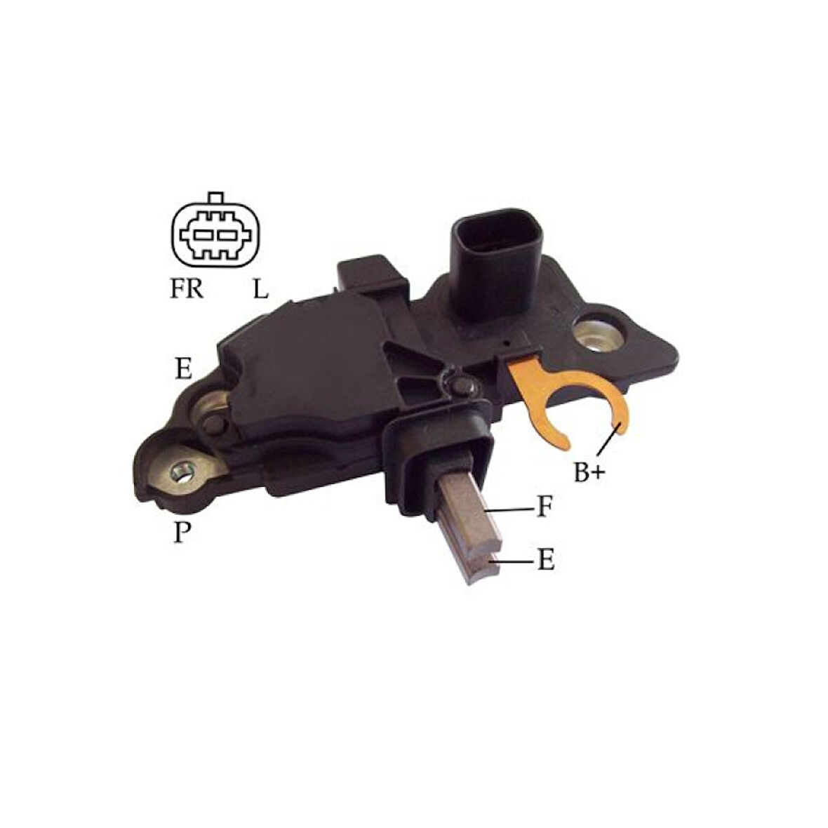 Opel Alternator Konjektor 12v Opel Vectra C - Zafıra 1.9 Cdti / Saab 9-3 1.9 Tid - 1.9 Ttid 140 Amp - Yunyı 04-129