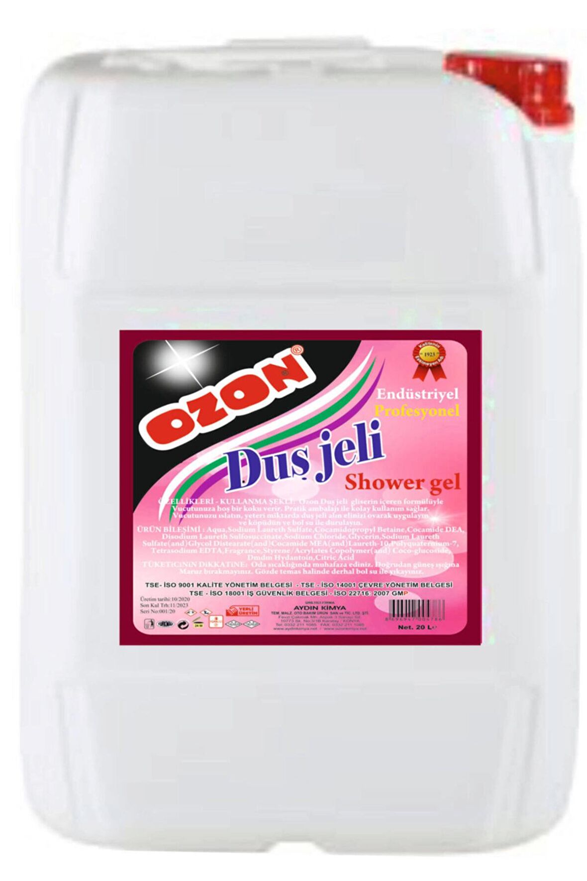 Duş Jeli 20 Kg