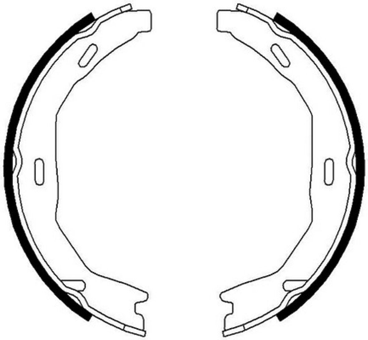 Mercedes El Fren Balatası - El Fren Balatası - Frd Fsb690