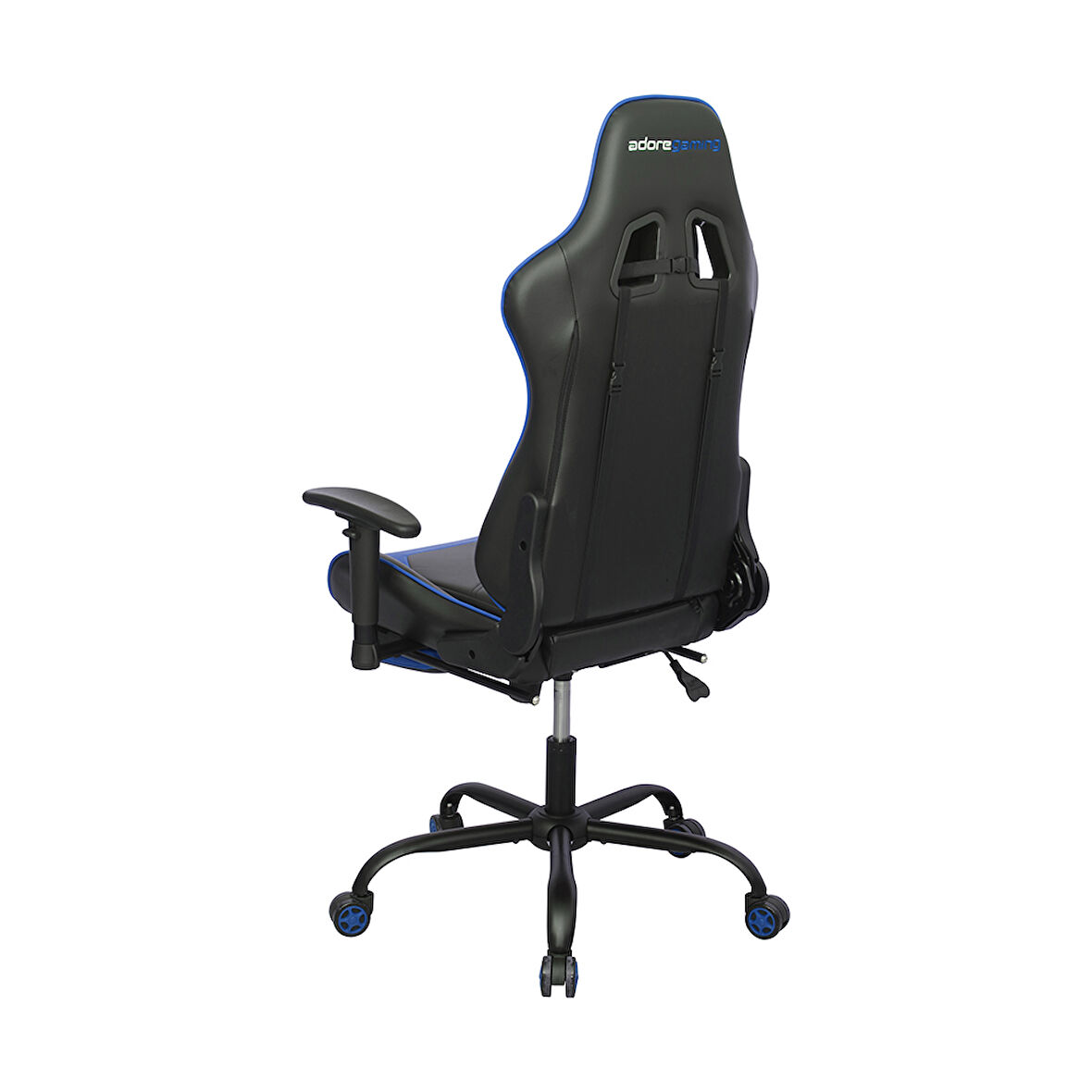 Adore Gaming ProX Oyuncu Koltuğu Siyah / Mavi S.Deri 71x77,5-126x136 cm