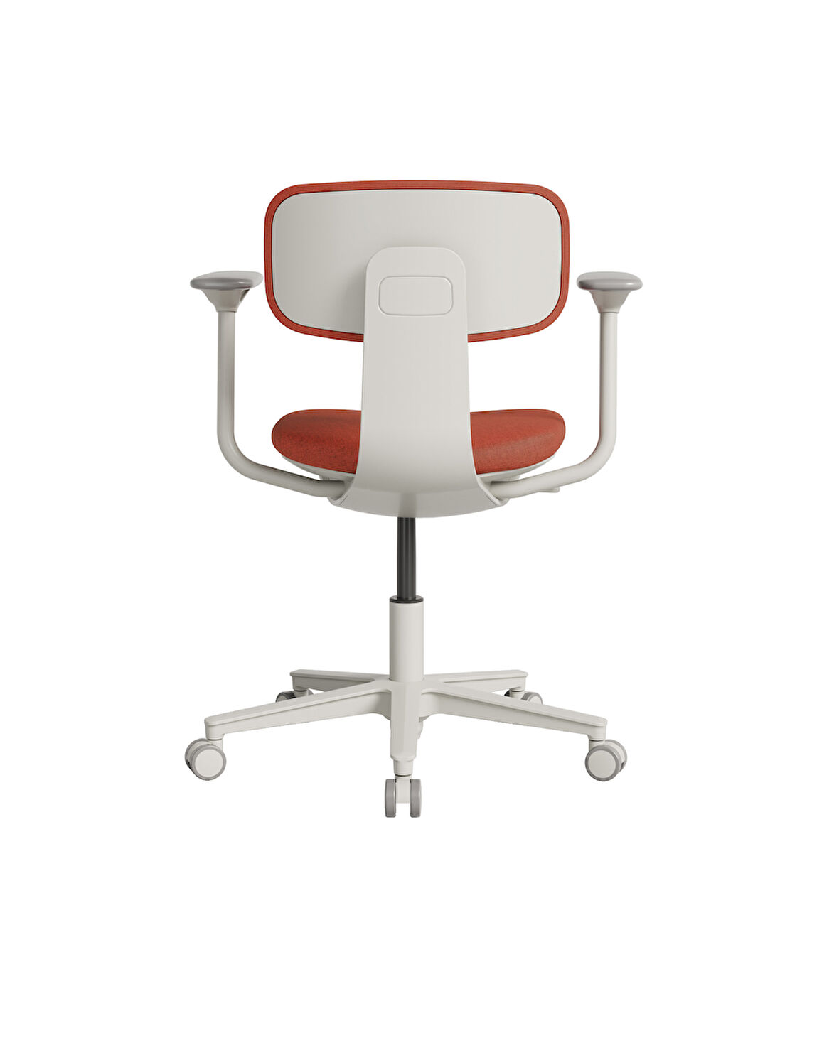 Tesla Comfort Çalışma Koltuğu - Koyu Turuncu Kumaş 61x74-86x60 cm