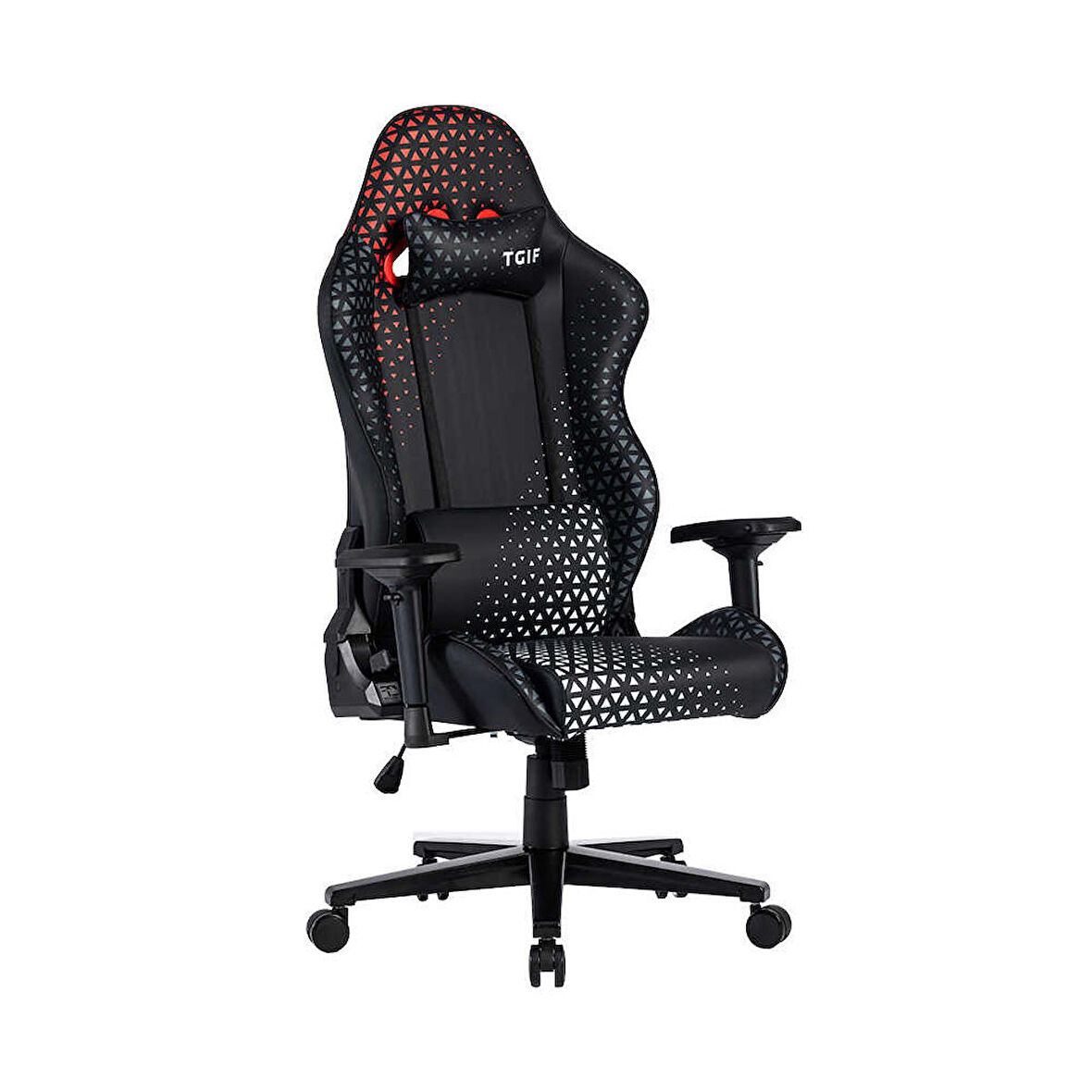 Adore Mobilya Gaming Ares Profesyonel Oyuncu ve Yönetici Koltuğu-Siyah-Kırmızı 45x126-133,5x71,5 cm (GxYxD)