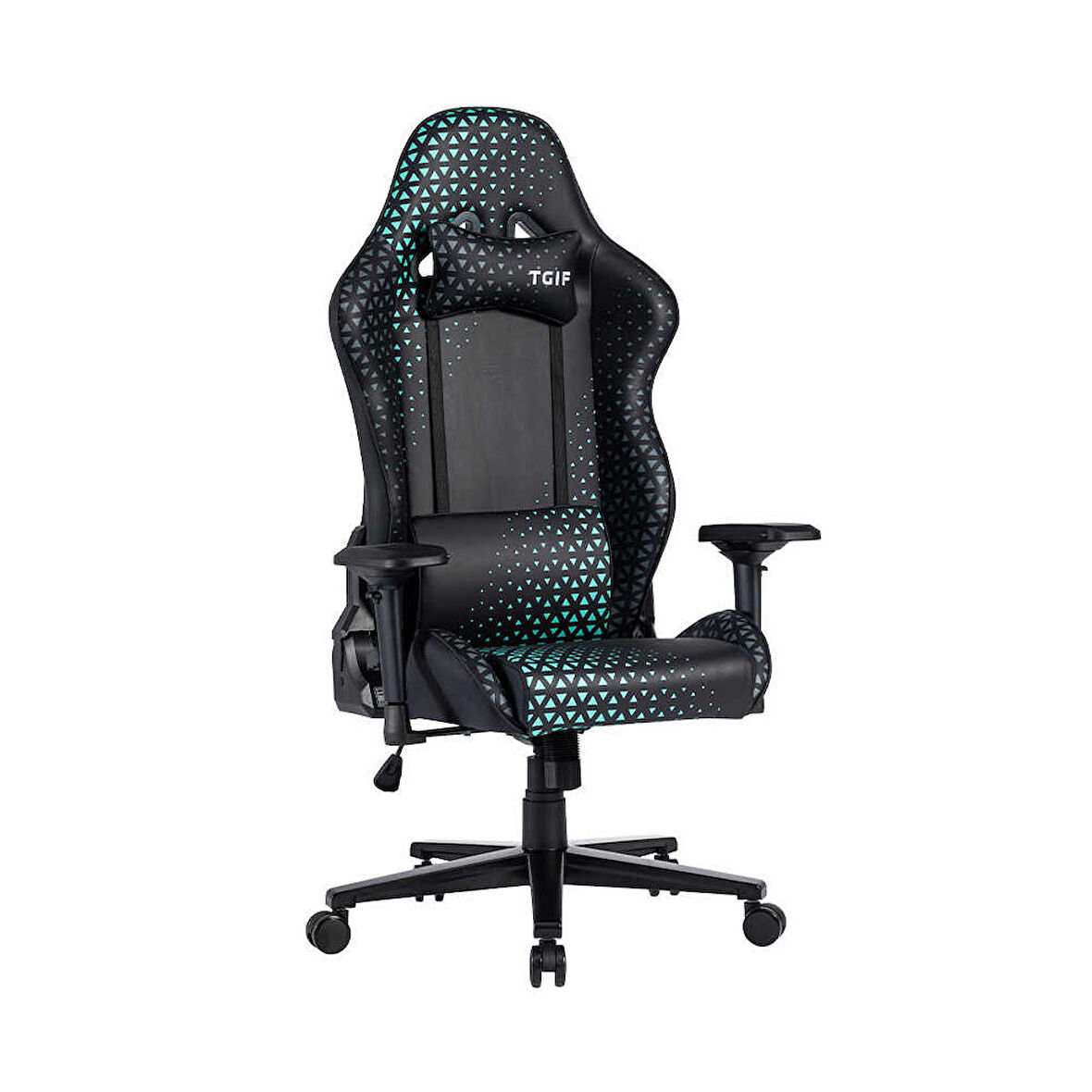 Adore Mobilya Gaming Ares Profesyonel Oyuncu ve Yönetici Koltuğu-Siyah-Yeşil 45x126-133,5x71,5 cm (GxYxD)