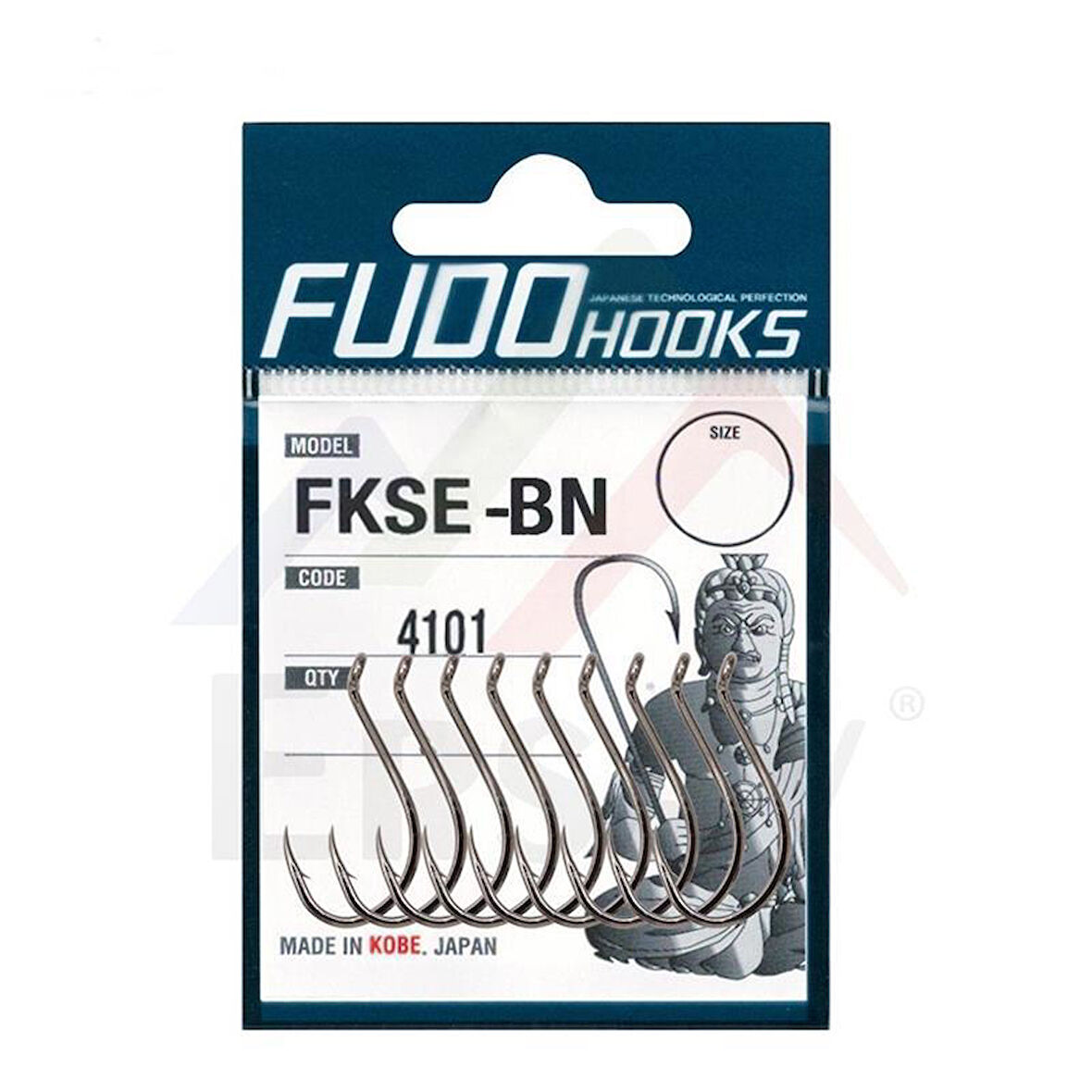 Fudo 4101 FKSE-BN Fukase Black Nikel Olta İğnesi Black Nickel-NO:1