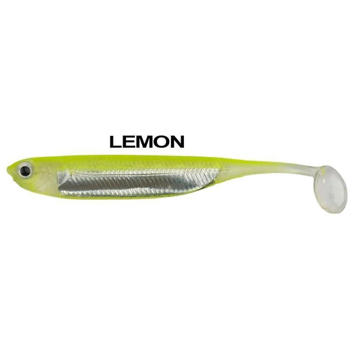 Ryuji Real Fish 8cm Silikon Yem [5 Adet] LEMON