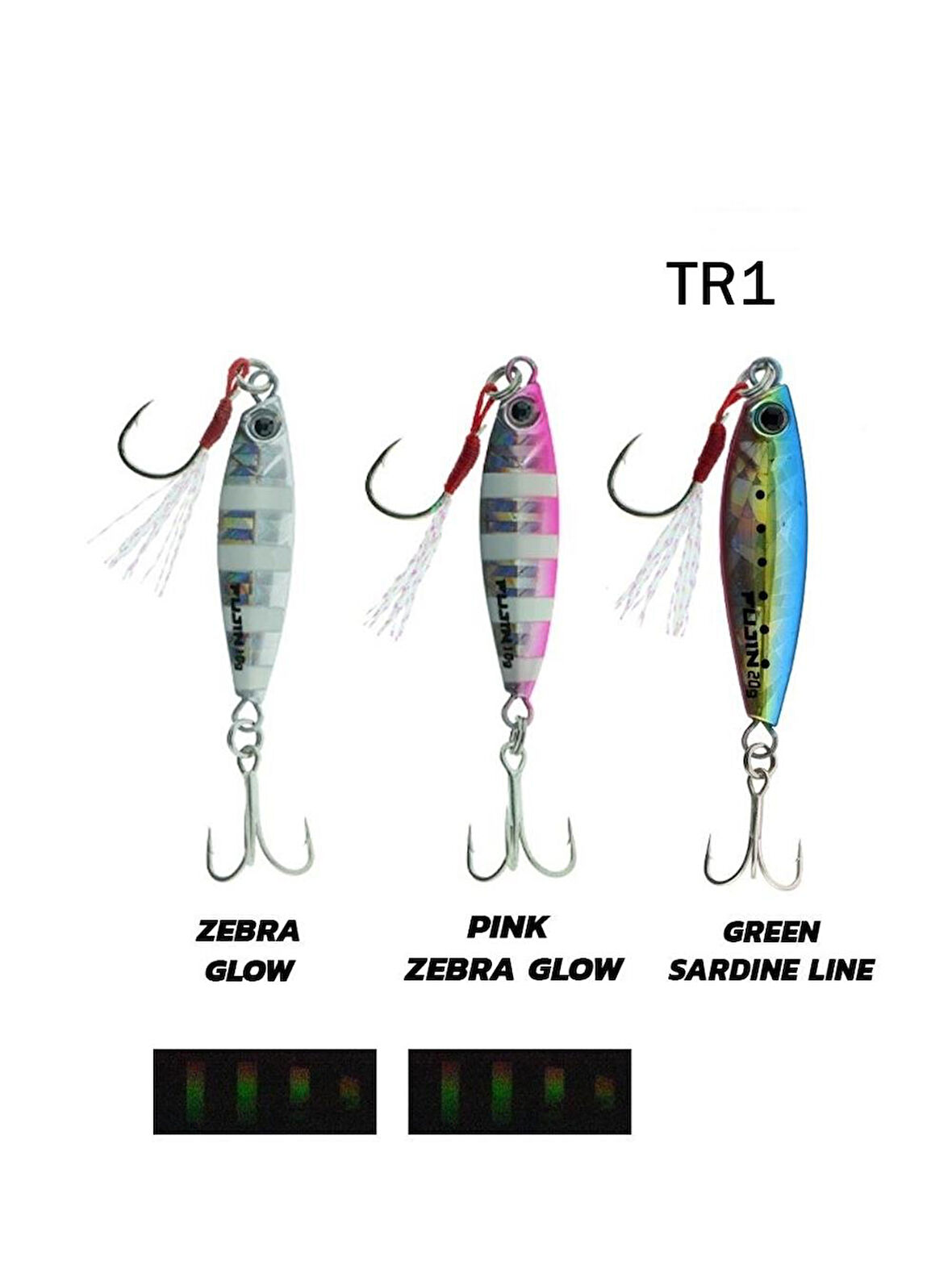 Fujin Jig-X Trio 3lü Micro Jig Yem TR1-7 Gr