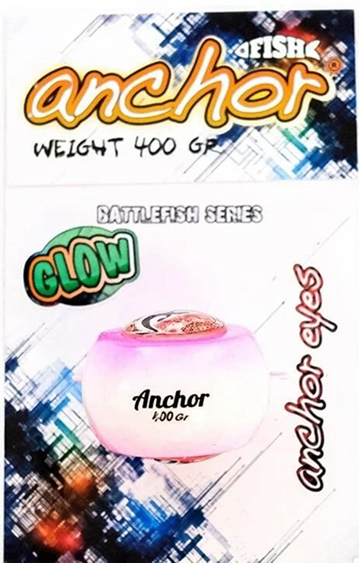 Anchor Melek Gözü [ Glowlu ] PEMBE-180 Gr