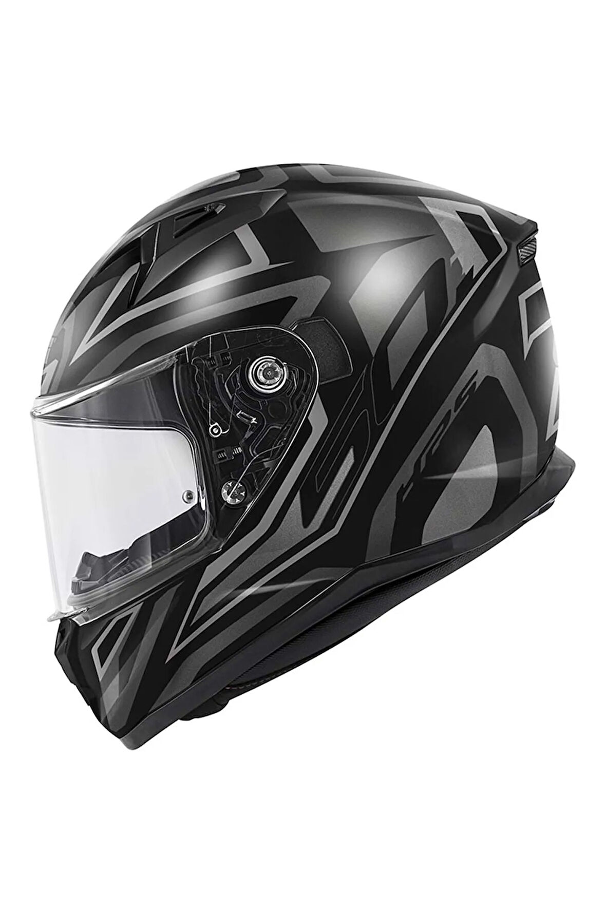 50.7 Proton Mat Tıtanıum-siyah Kask - M