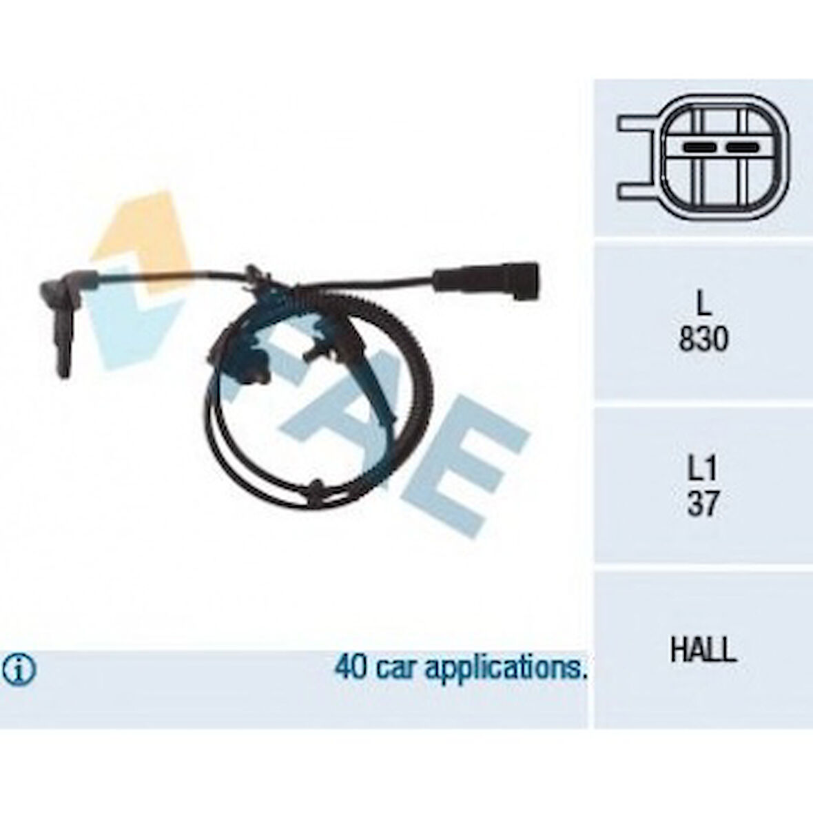 Opel Arka Abs Sensoru İnsignia - Fae 78109