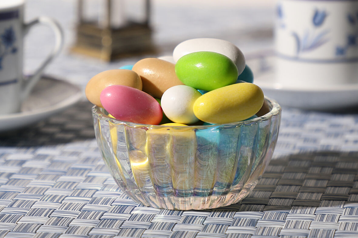 BADEM ÇİKOLATALI RENKLİ 500 Gr.