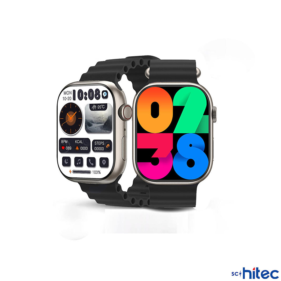 Global Watch 9 Pro WNE0317 Siyah Akıllı Saat