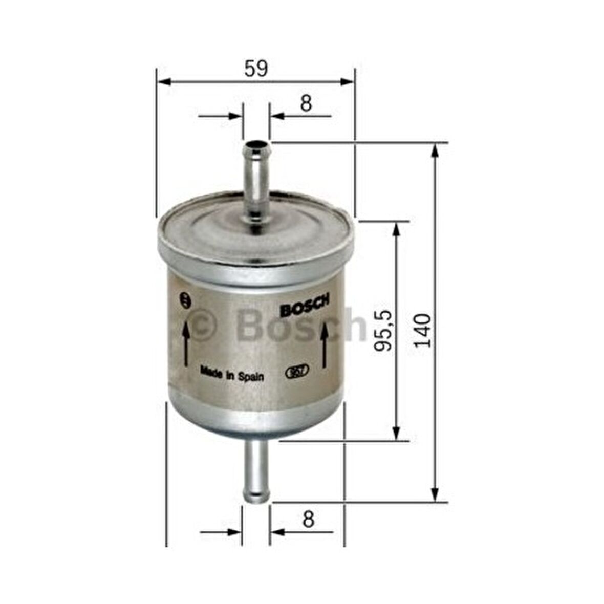 Bosch Yakıt (Benzin) Filtresi 0450905002
