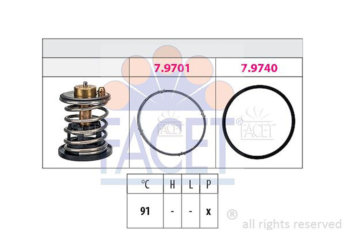 Bmw Termostat Bmw G20 G30 G32 G11 G15 G01 G02 G05 G06 G07 - Facet 7.7975