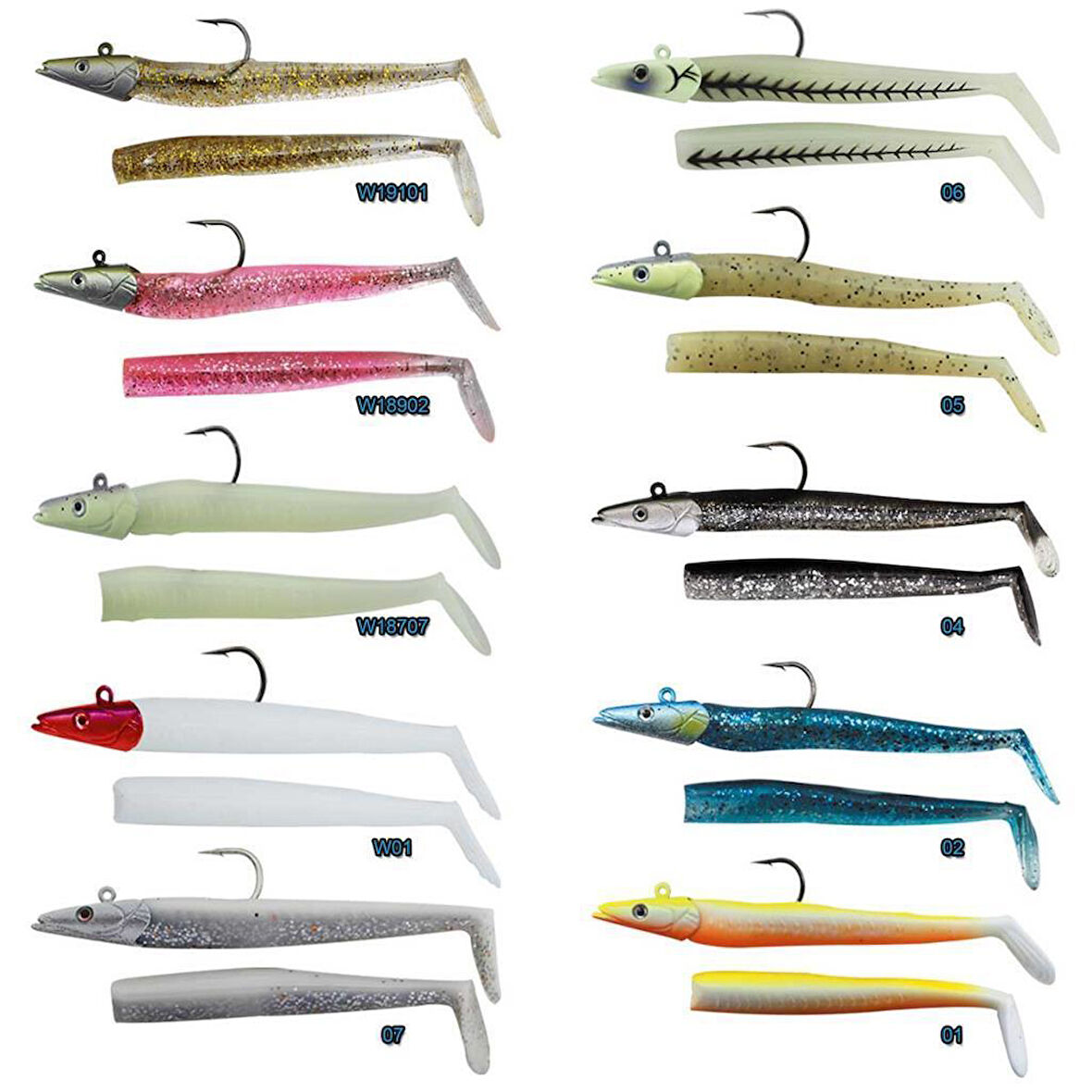 Japanese Sasi Sardine 11Cm 2P Silikon Yem 5