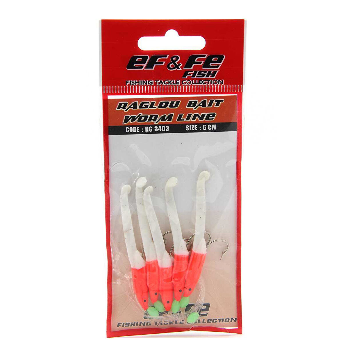 Effe Raglou Kurt Çapari Silikon Yem 6 cm