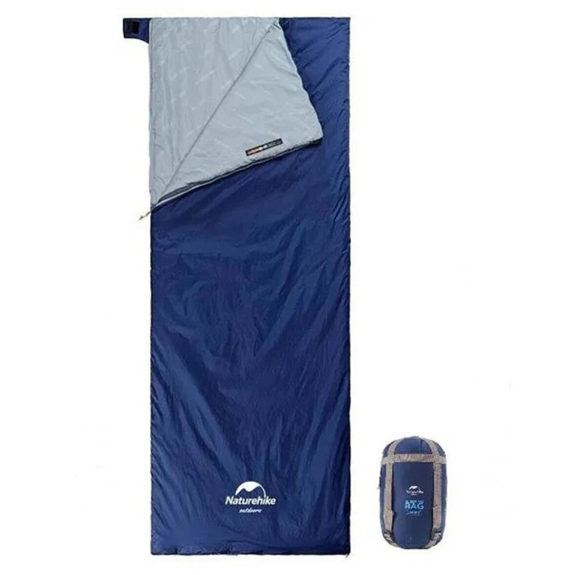 Naturehike LW180 Mini Uyku Tulumu BLUE-Left-M
