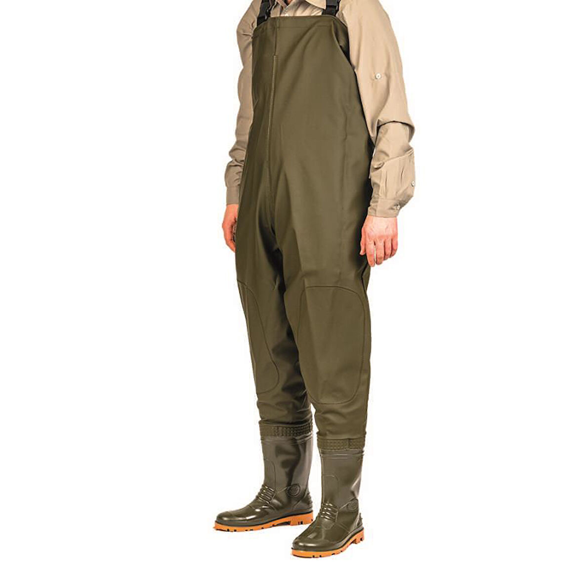 Gezer Çift Baskılı Tulum Çizme HAKİ-45