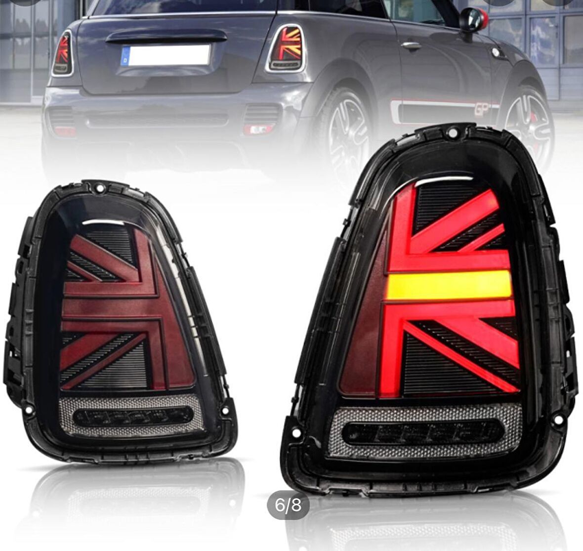 Mini cooper r59 stop lambası ledli british flag 2008 / 2014