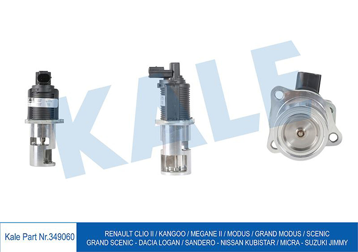Renault Egr Valfı K9k Clio II Kangoo Megane II 1,5 DCI Laguna 2.2 -G9t G9u Master II Movano 00=> - Kale 349060