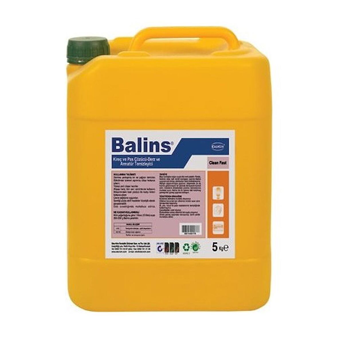 Balins Clean Banyo ve Armatür Temizleyici 5 kg