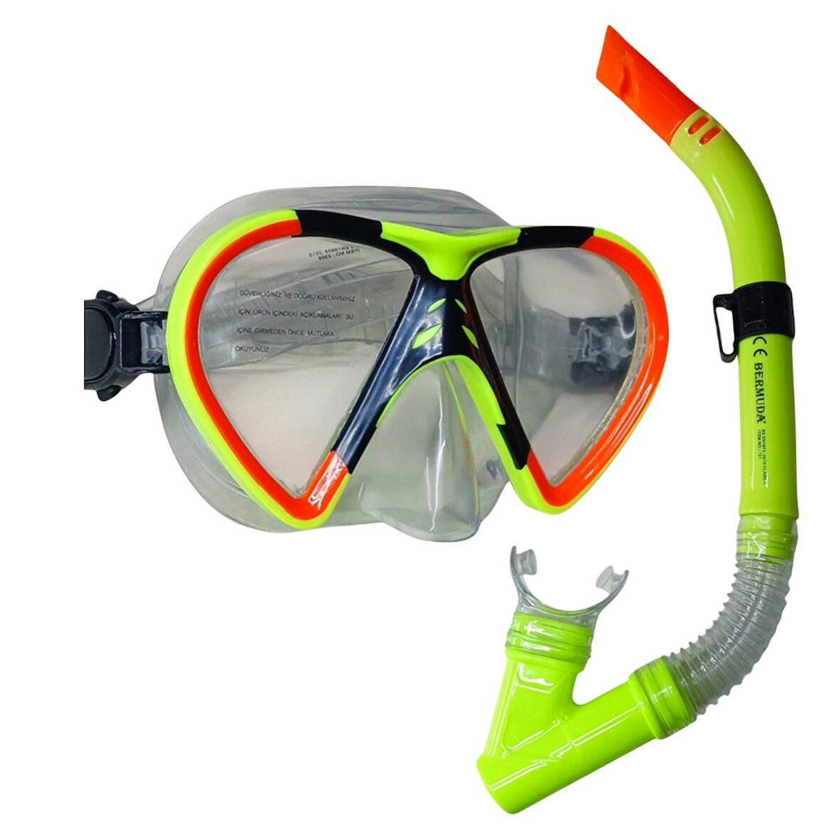 Yetişkin Maske Ve Şnorkel Safari Dalış Seti - 2356A/121CSB