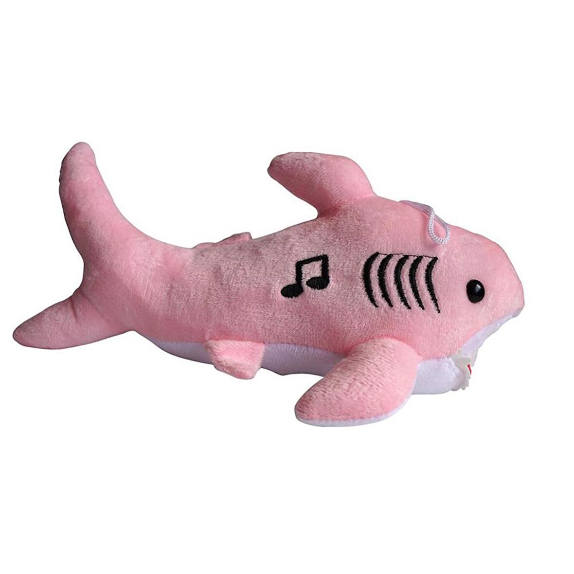 Müzikli Peluş Köpek Balığı Baby Sharky 30 Cm. - Pembe