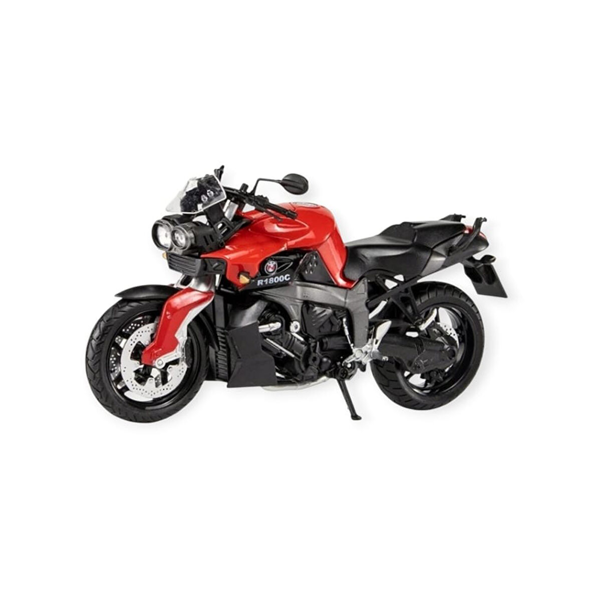 1:12 Ölçekli Model Motosiklet - BMW - HX794-1- Kırmızı