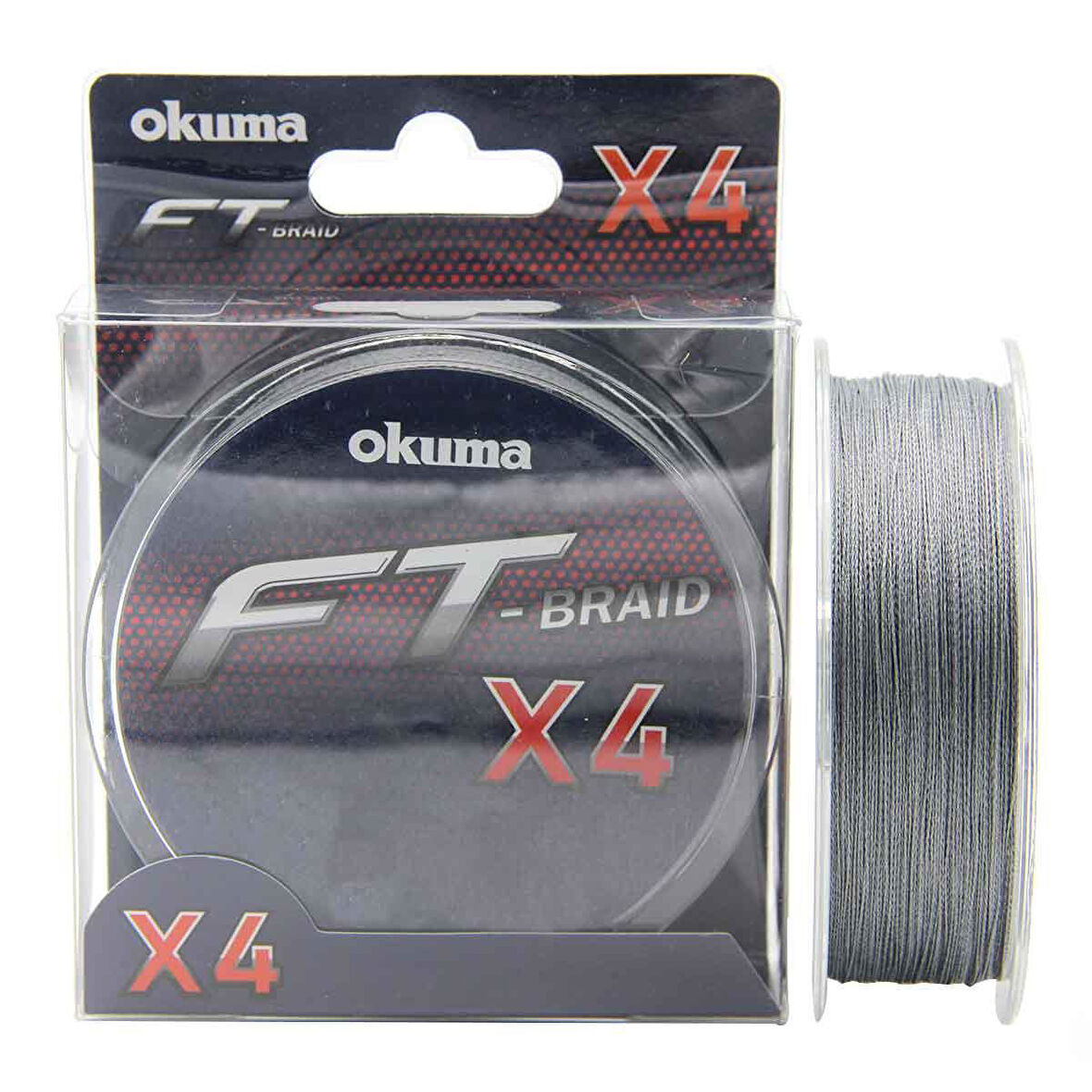 Okuma FT-x4 Braided Line Grey Örgü İp Olta Misinası 150mt Grey-0,165 mm