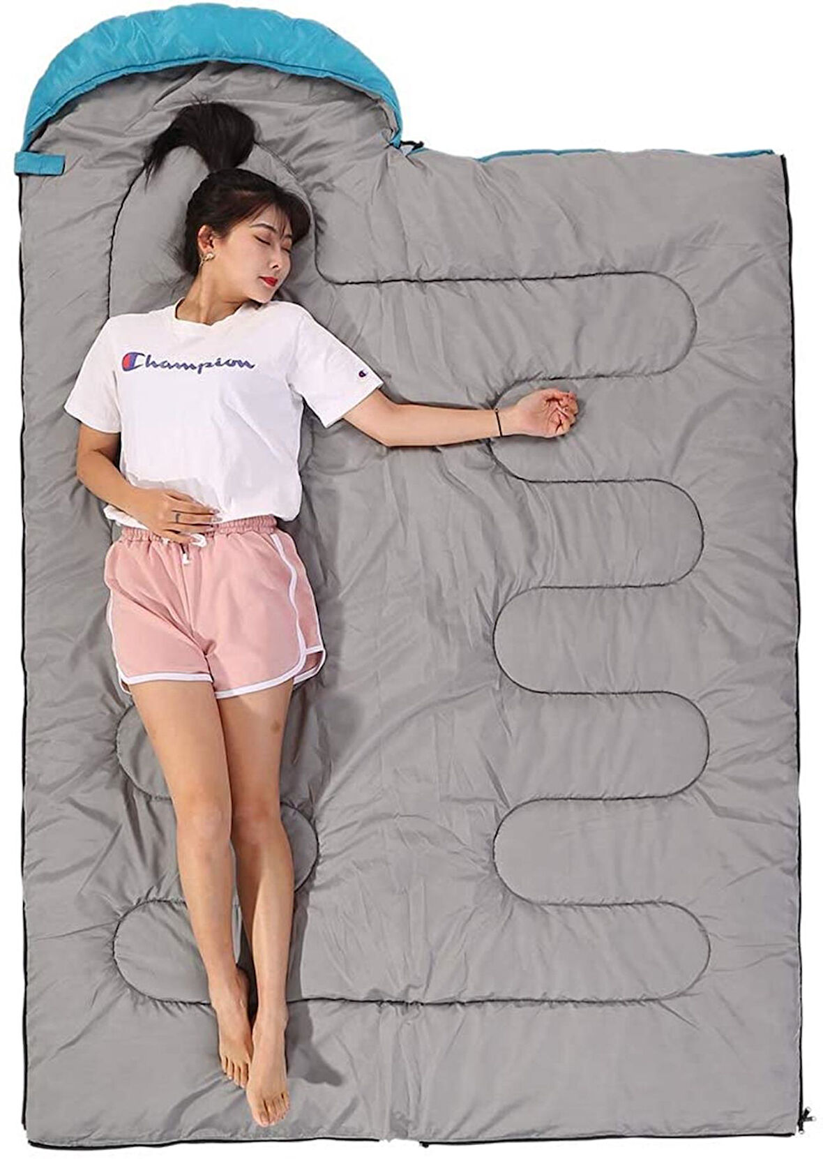 Evolite Camper Pro SQ Uyku Tulumu 0ºC MAVİ-Right