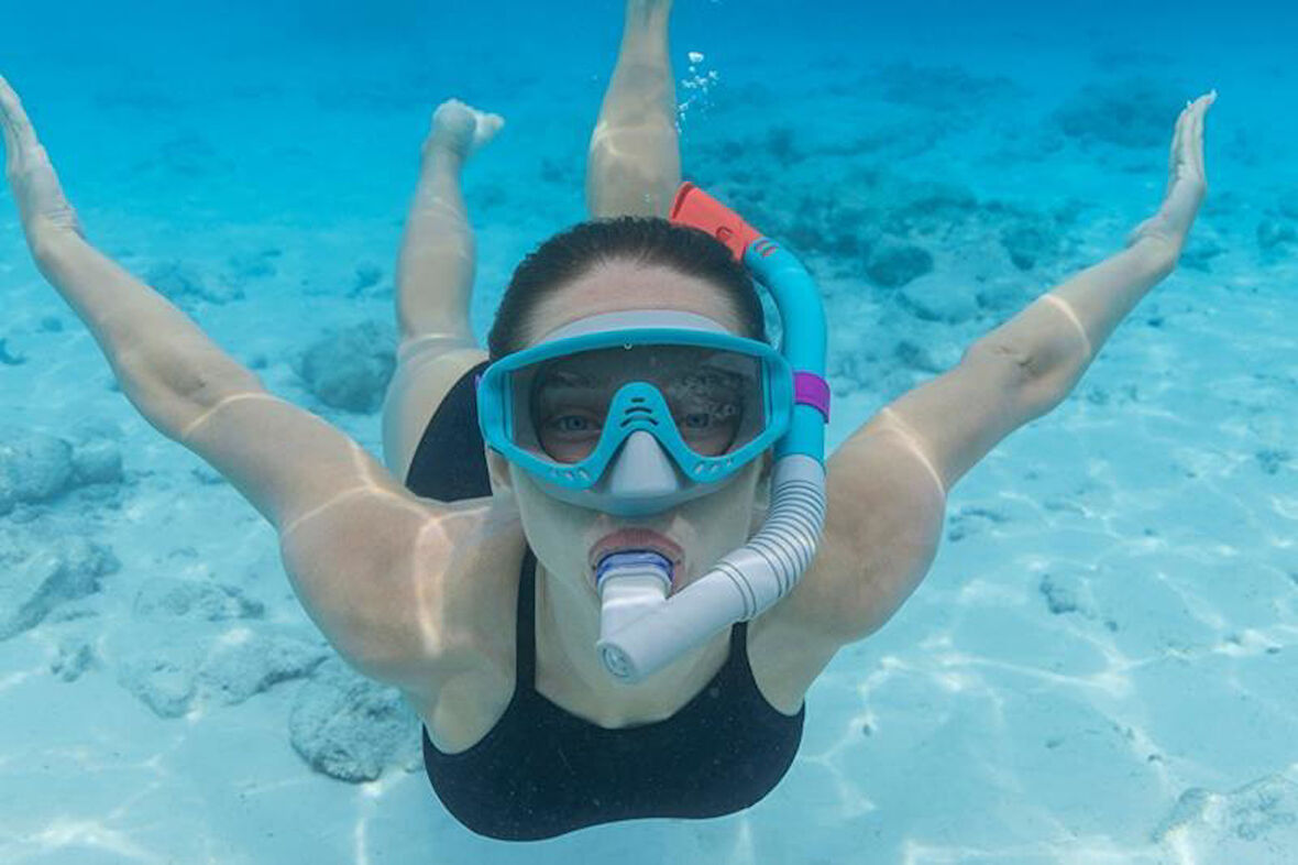 Bestway Spark Wave Maske Şnorkel Set YEŞİL