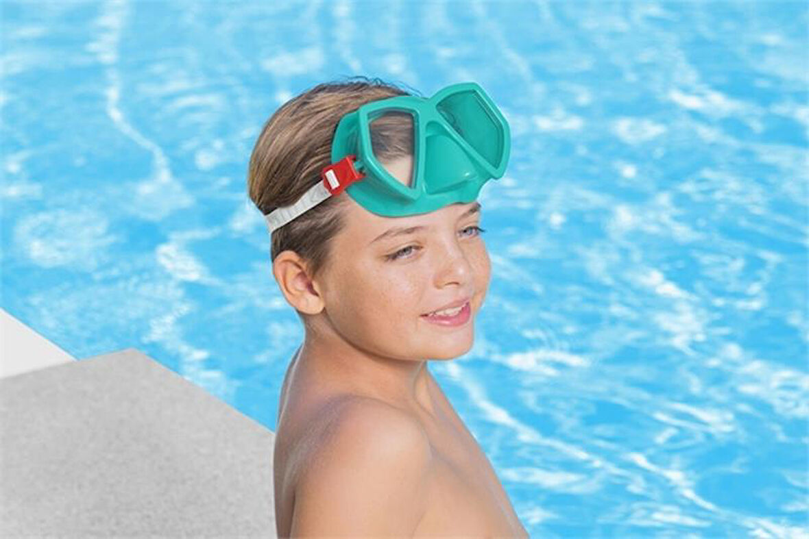 Bestway Dominatör Essential Yüzücü Maskesi KOYU YEŞİL