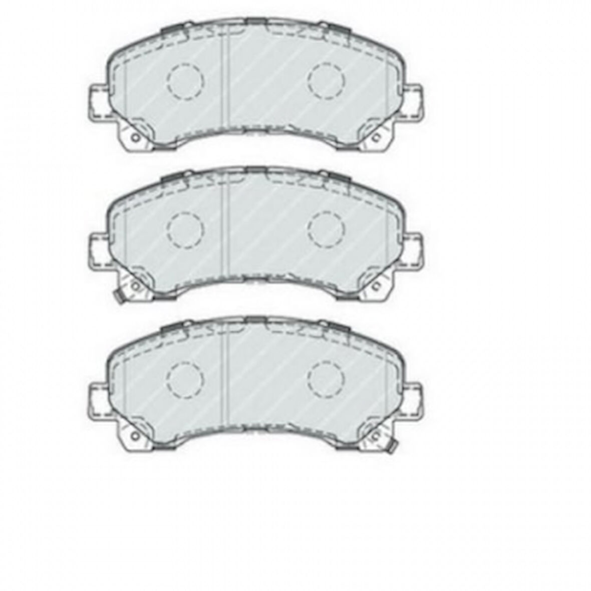 İsuzu Ticarı On Fren Disk Balatası İsuzu D-Max 4x2 4x4 10>20 - Braxıs Ab0534