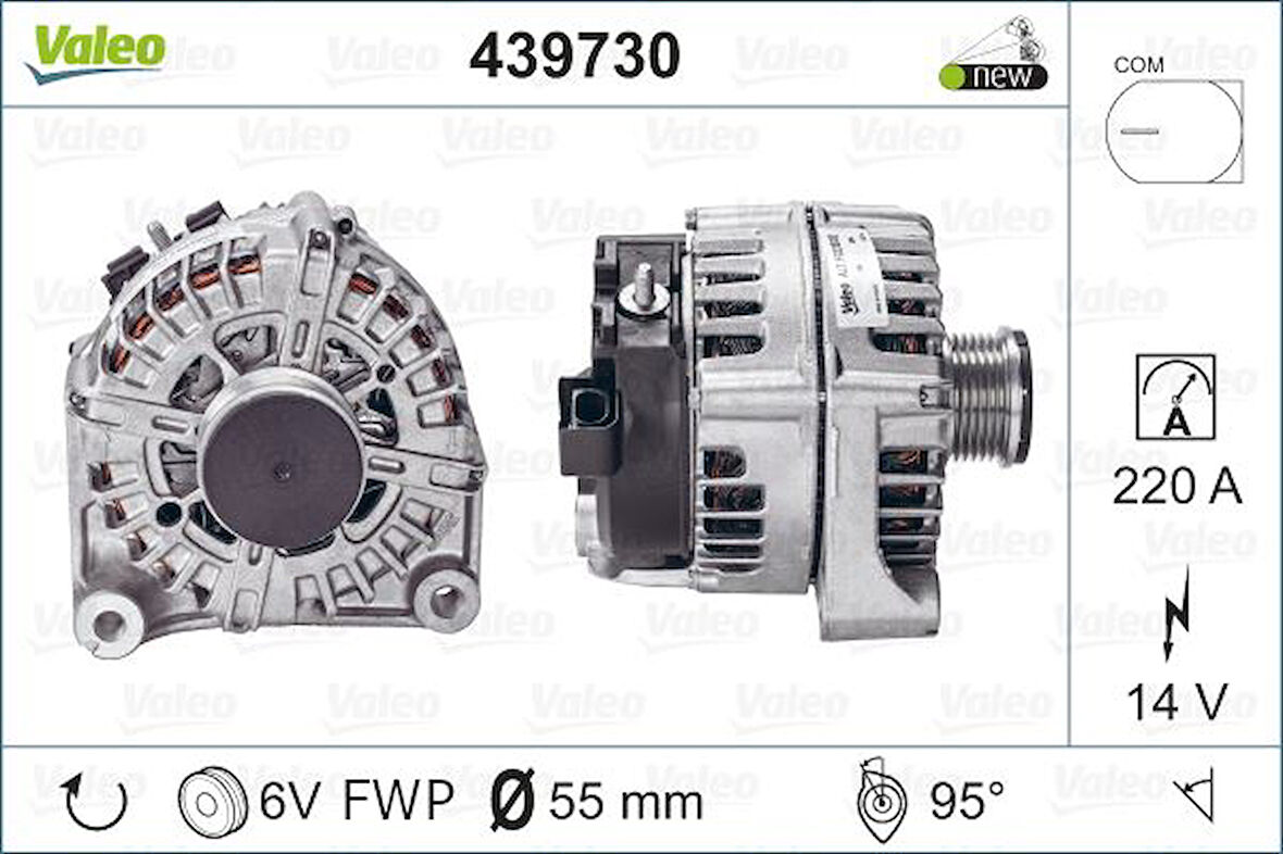 Bmw Alternator Sarj Dinamosu Bmw F10 N47 N57 - Valeo 439730