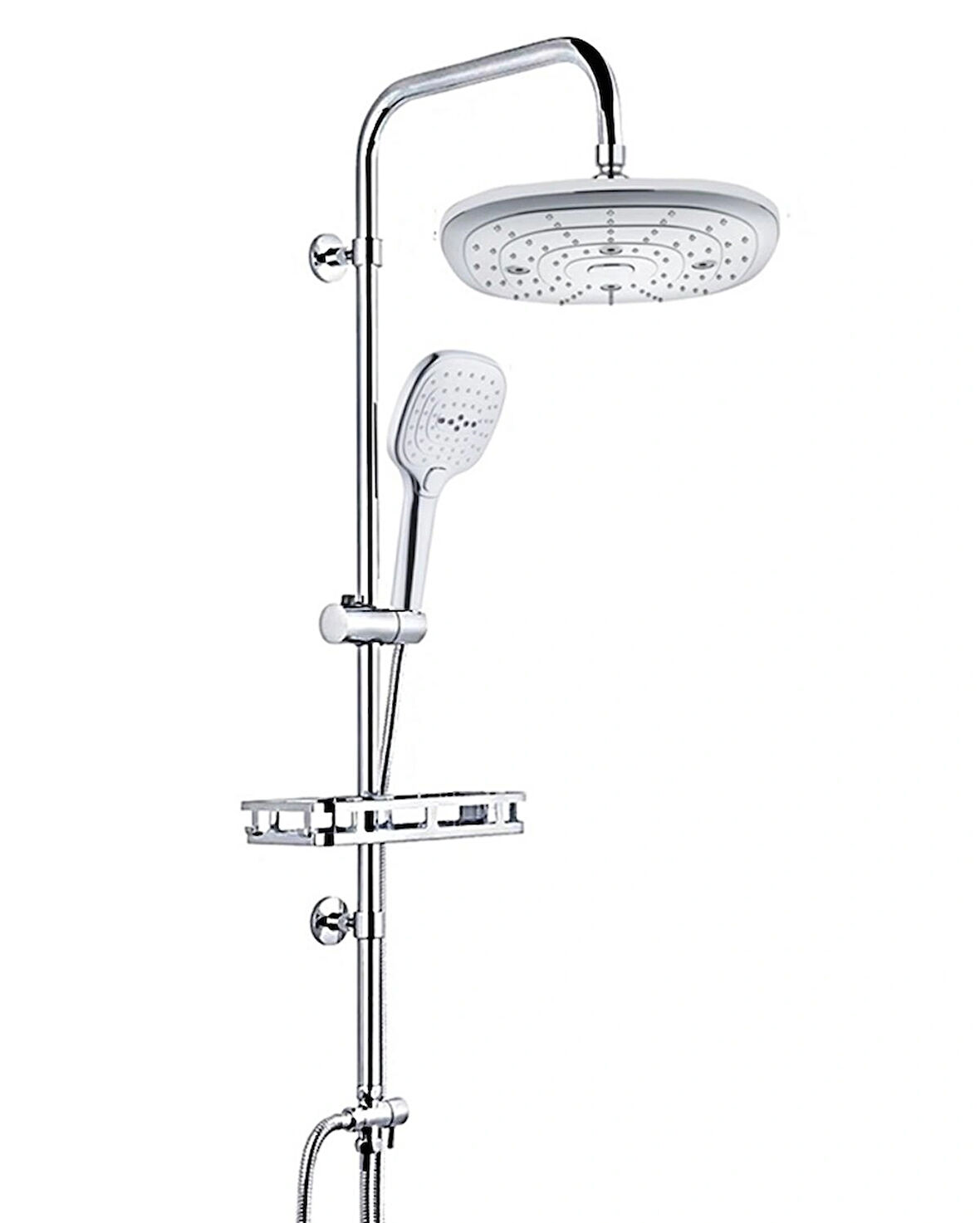 Yapıtaşı Yt262 Limon Banyo Tepe Robot Duş Seti 3fonksiyonlu Butonlu