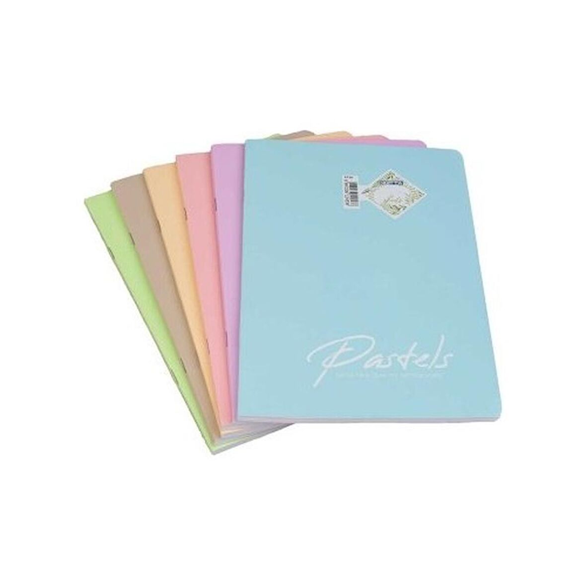Gıpta Pastels 17X24 Pp Kapak Defter 60 Yaprak Çizgili 