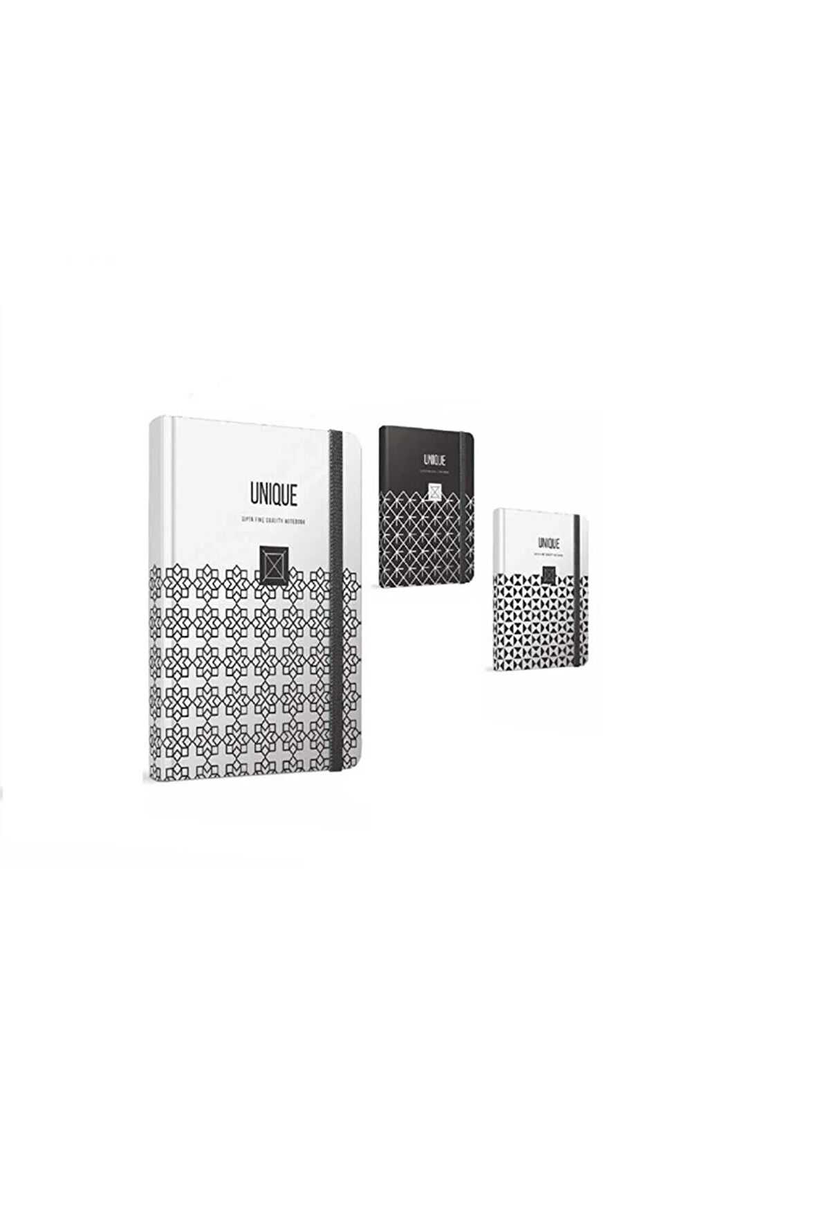 Unıque Iplik Dikiş Sert Kapak Defter (19*26) 120 Yaprak ( Çizgili )