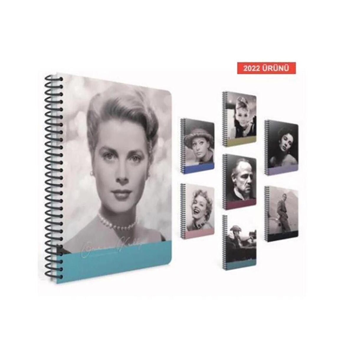 Gıpta All Time Notes 17 x 24 Spiralli Sert Kapak Defter 120 Yp. Noktalı